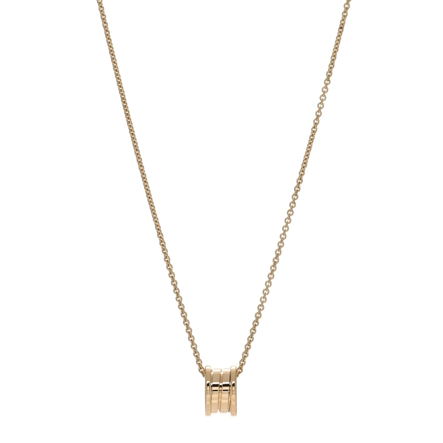 18K Yellow Gold B.Zero1 Pendant Necklace