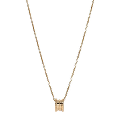 Bulgari 18K Yellow Gold B.Zero1 Pendant Necklace 1 of 4