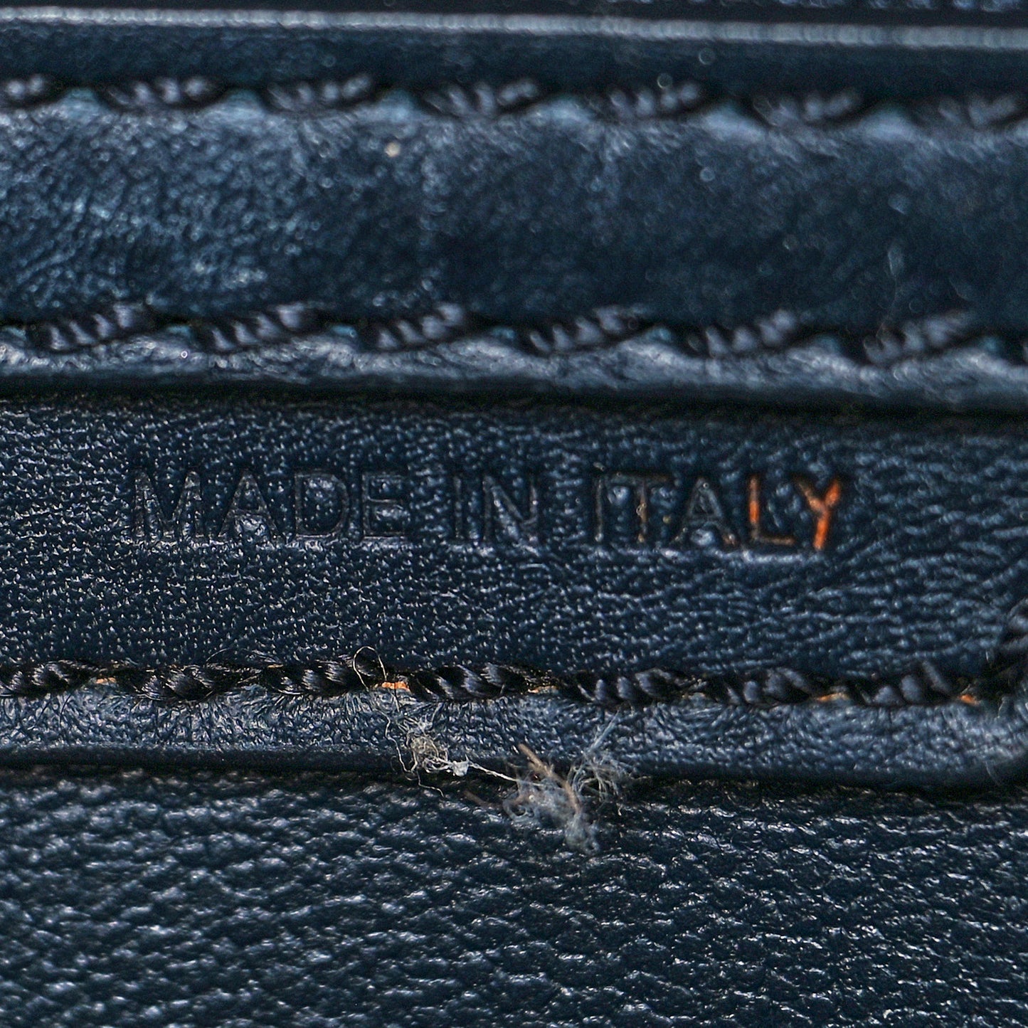 Smooth Calfskin Micro Luggage Navy