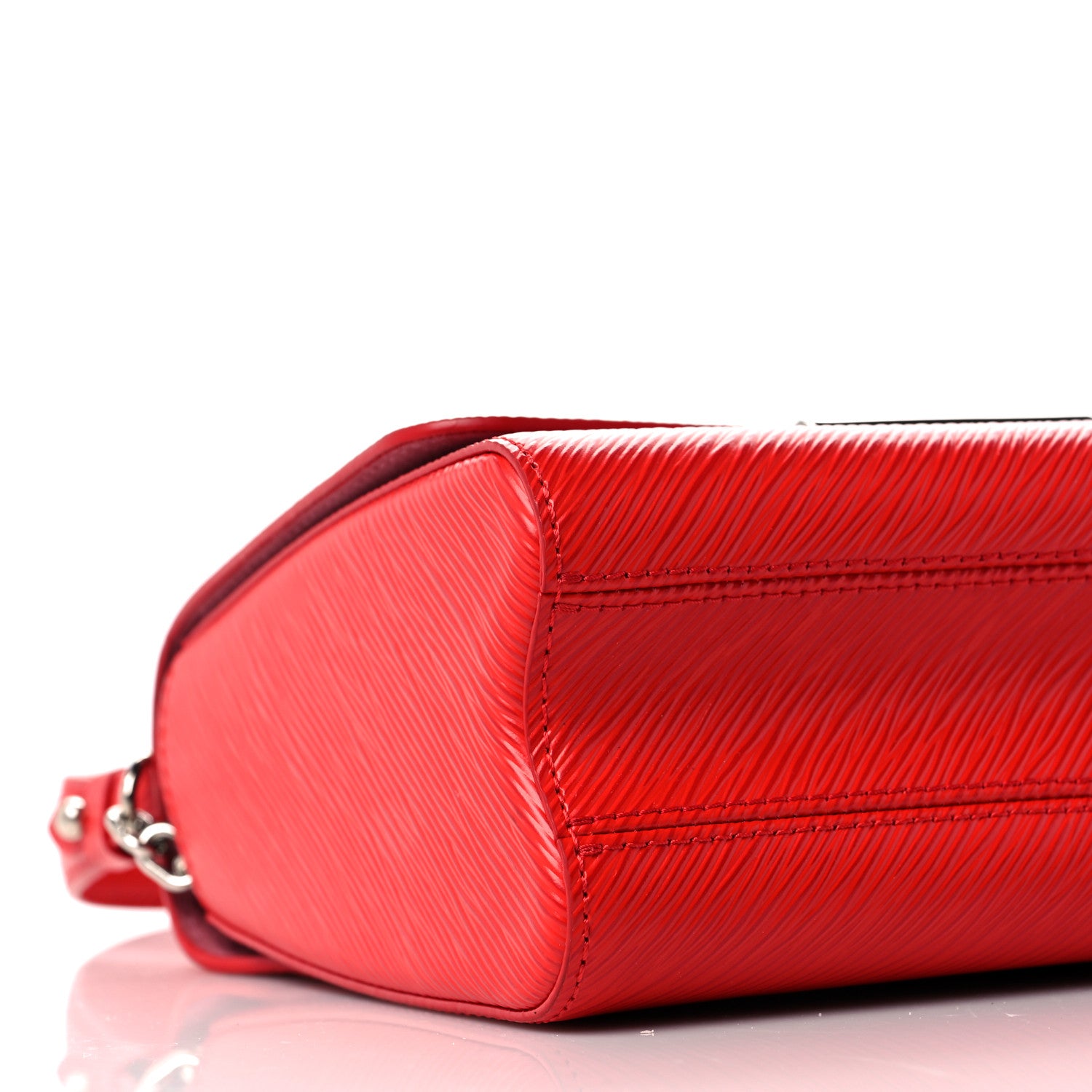 Louis Vuitton Epi Twist Top Handle Shoulder Bag MM Coquelicot 7 of 8