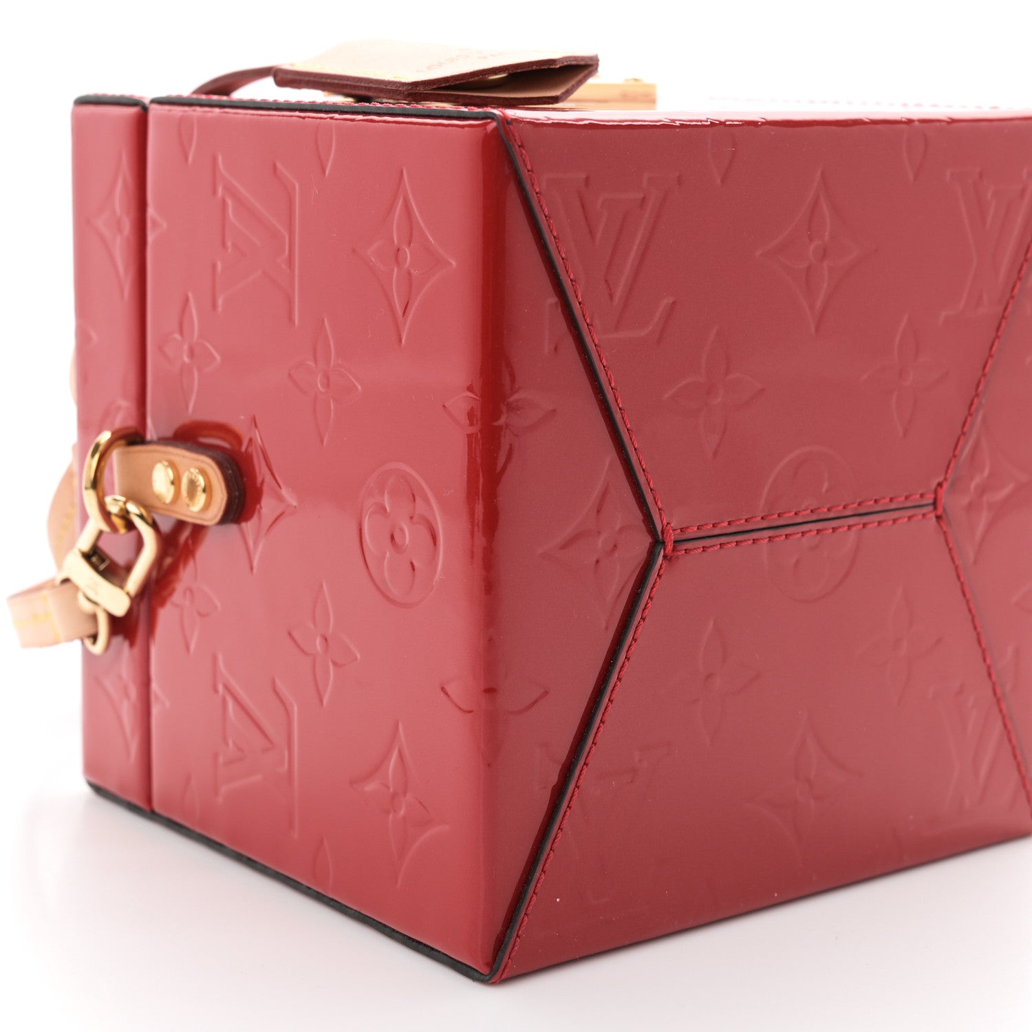 Louis Vuitton Vernis Bleecker Box Cerise 9 of 11