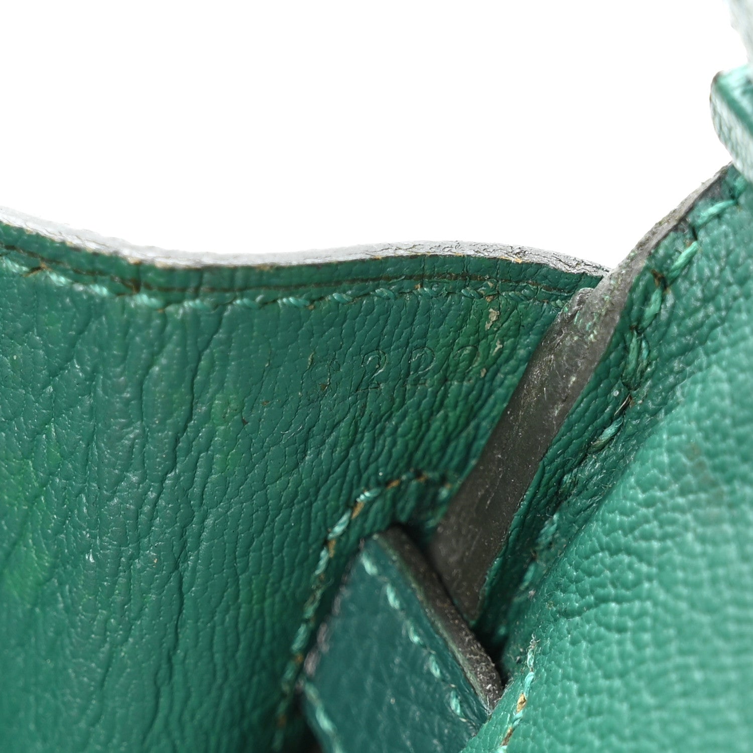 Hermes Togo Birkin 25 Malachite 7 of 10
