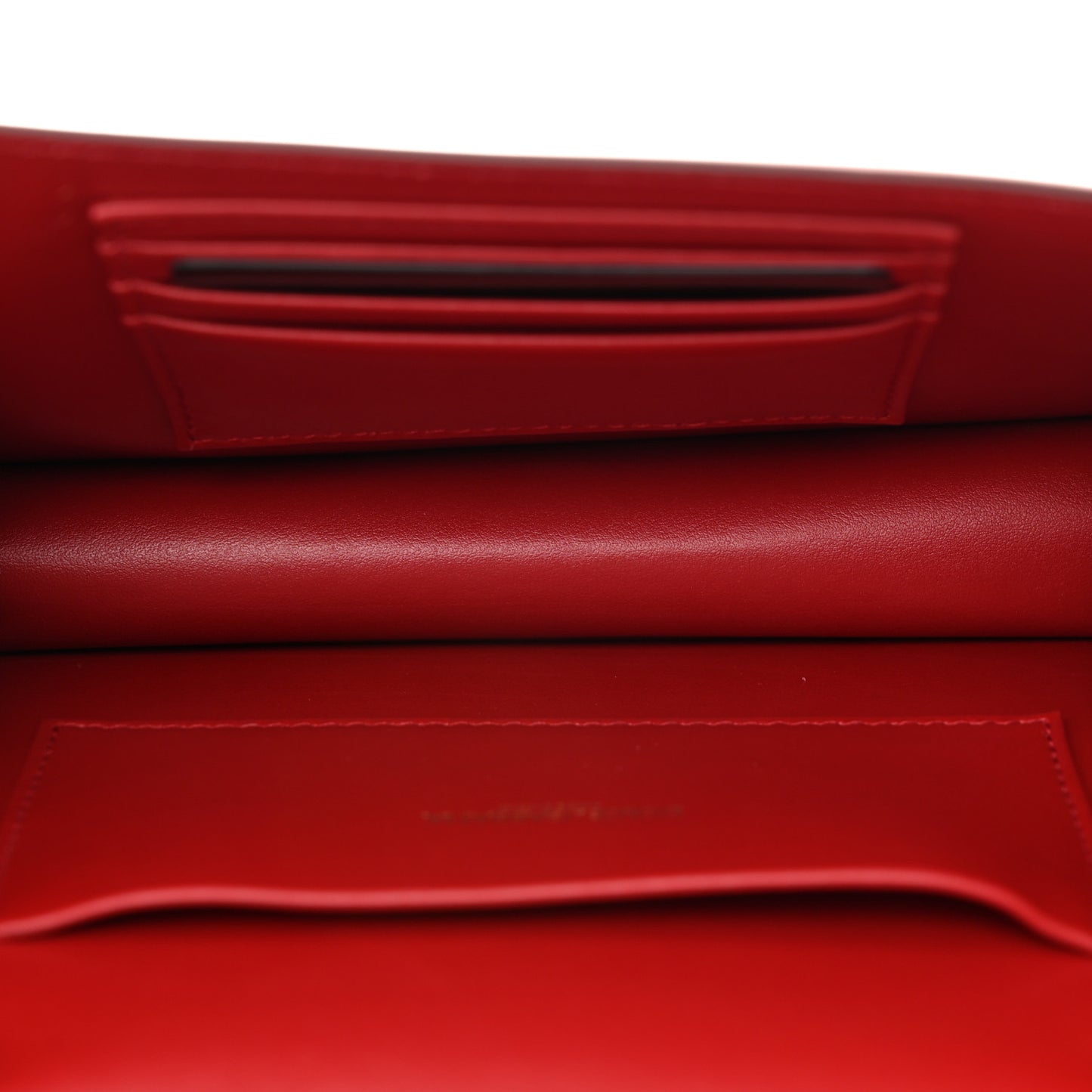 Smooth Calfskin Medium Devotion Crossbody Bag Poppy Red