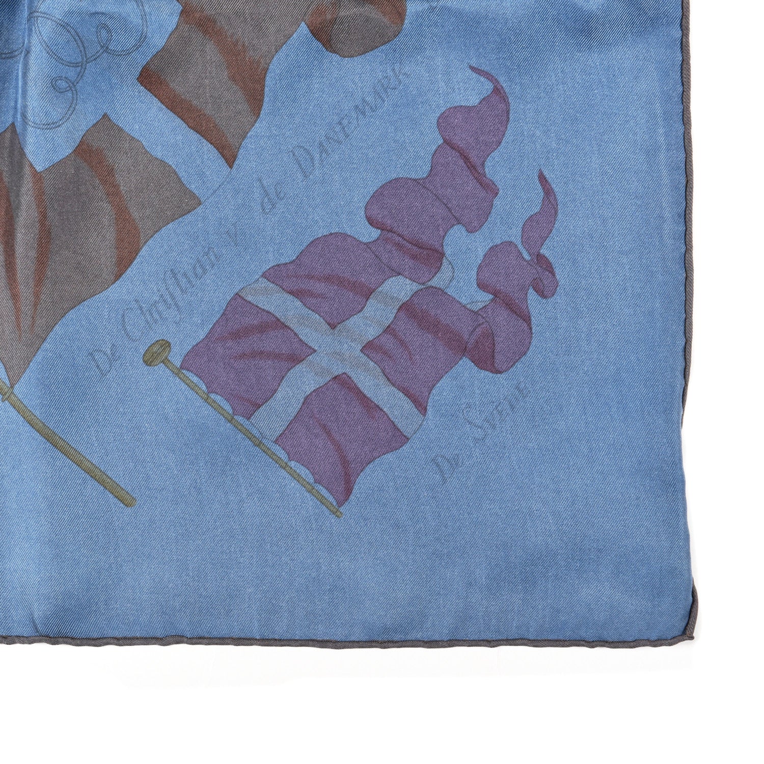 Hermes Silk Pavois Flags Carre Scarf 90 2 of 3