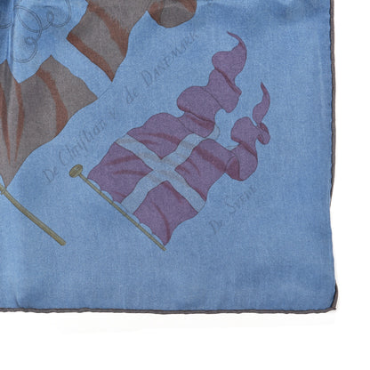 Hermes Silk Pavois Flags Carre Scarf 90 2 of 3
