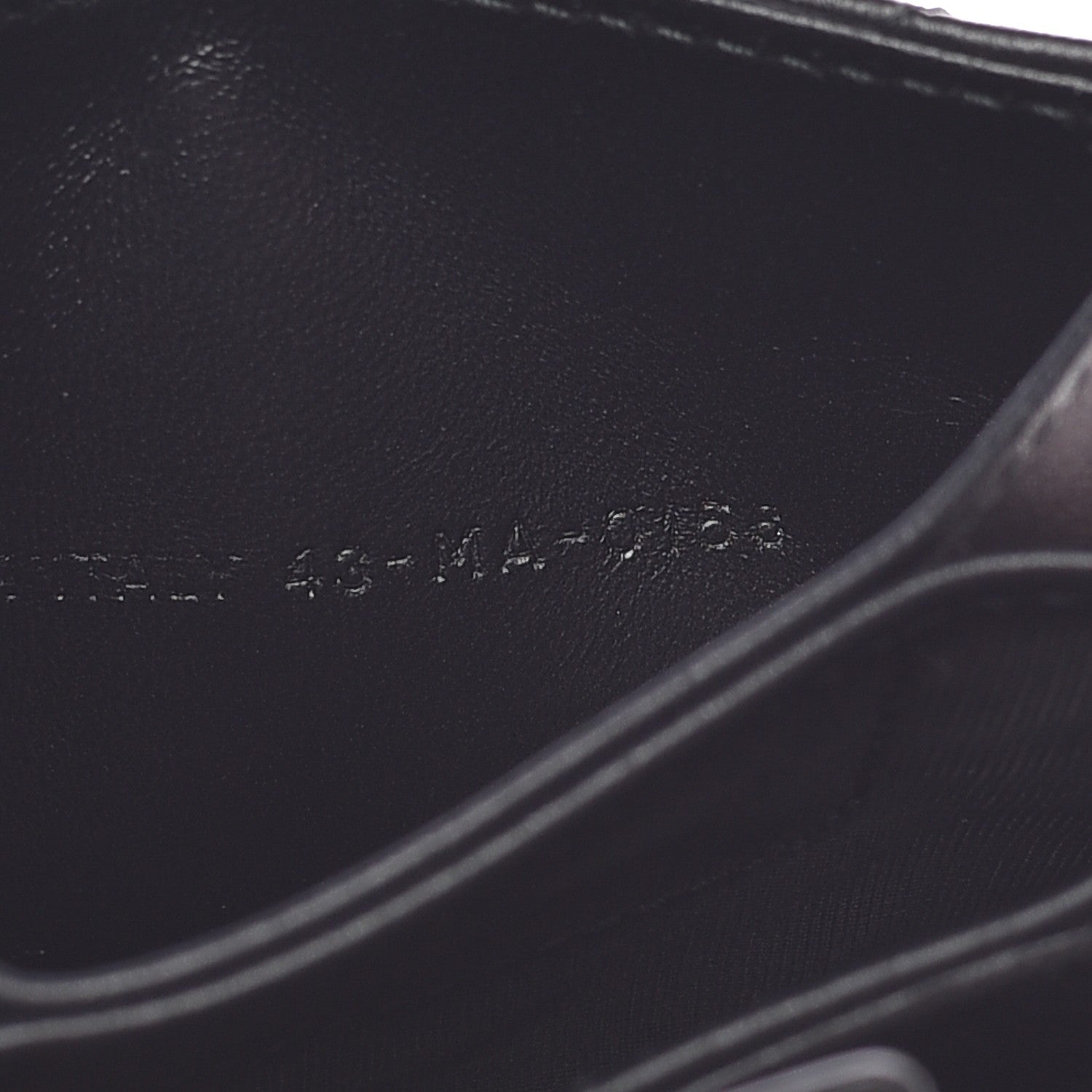Christian Dior Lambskin Cannage Lady Dior 5-Gusset Card Holder Black 8 of 8