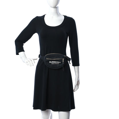 Burberry Econyl Logo Print Small Cannon Bum Bag Black 2 of 10