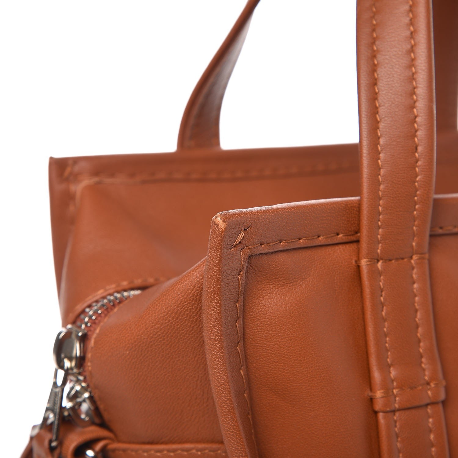 Balenciaga Agneau XS Bazar Shopper Tote Marron Fauve 15 of 18