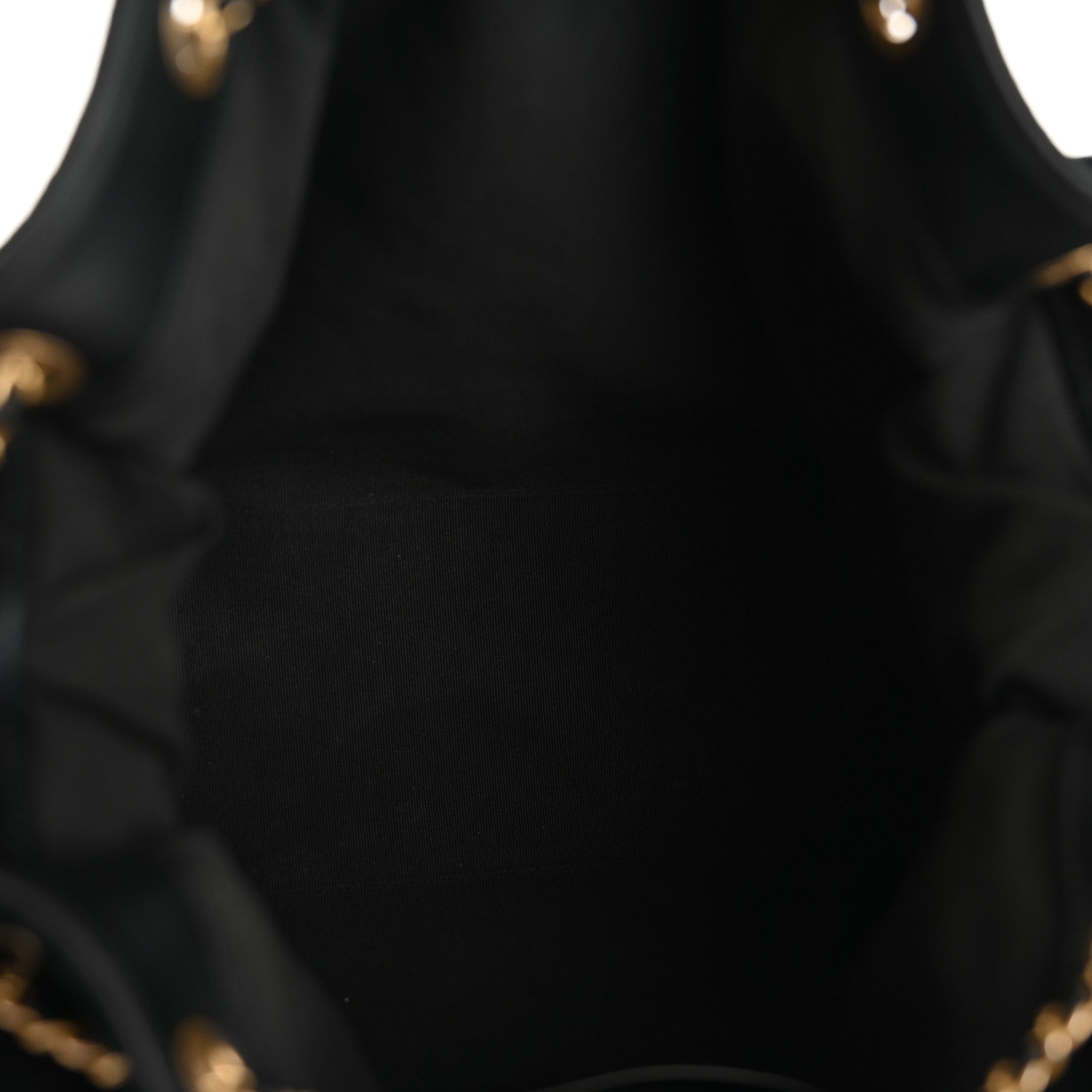 Chanel Suede Quilted Medium Chanel 25 Handbag Black 5 of 13
