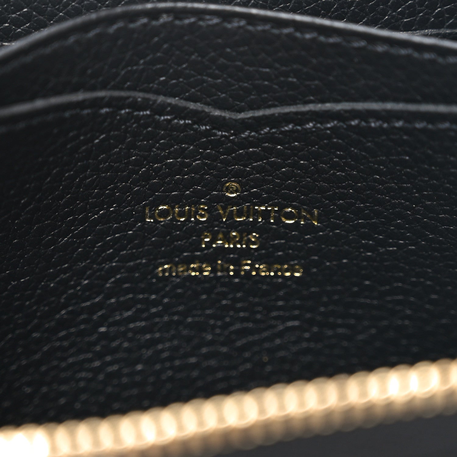 Louis Vuitton Empreinte Zippy Coin Purse Black 6 of 7