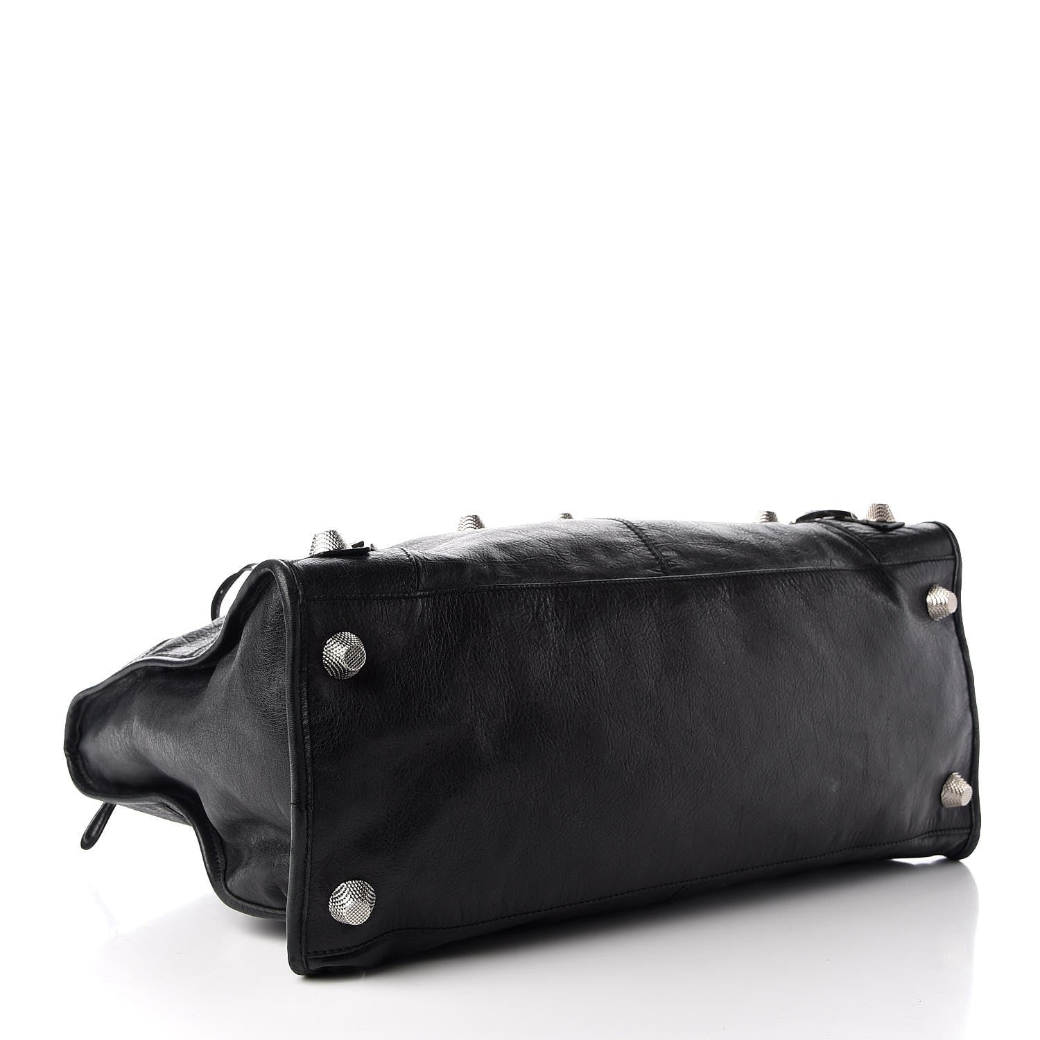 Balenciaga Agneau Giant 21 Silver Hardware Work Black 4 of 8