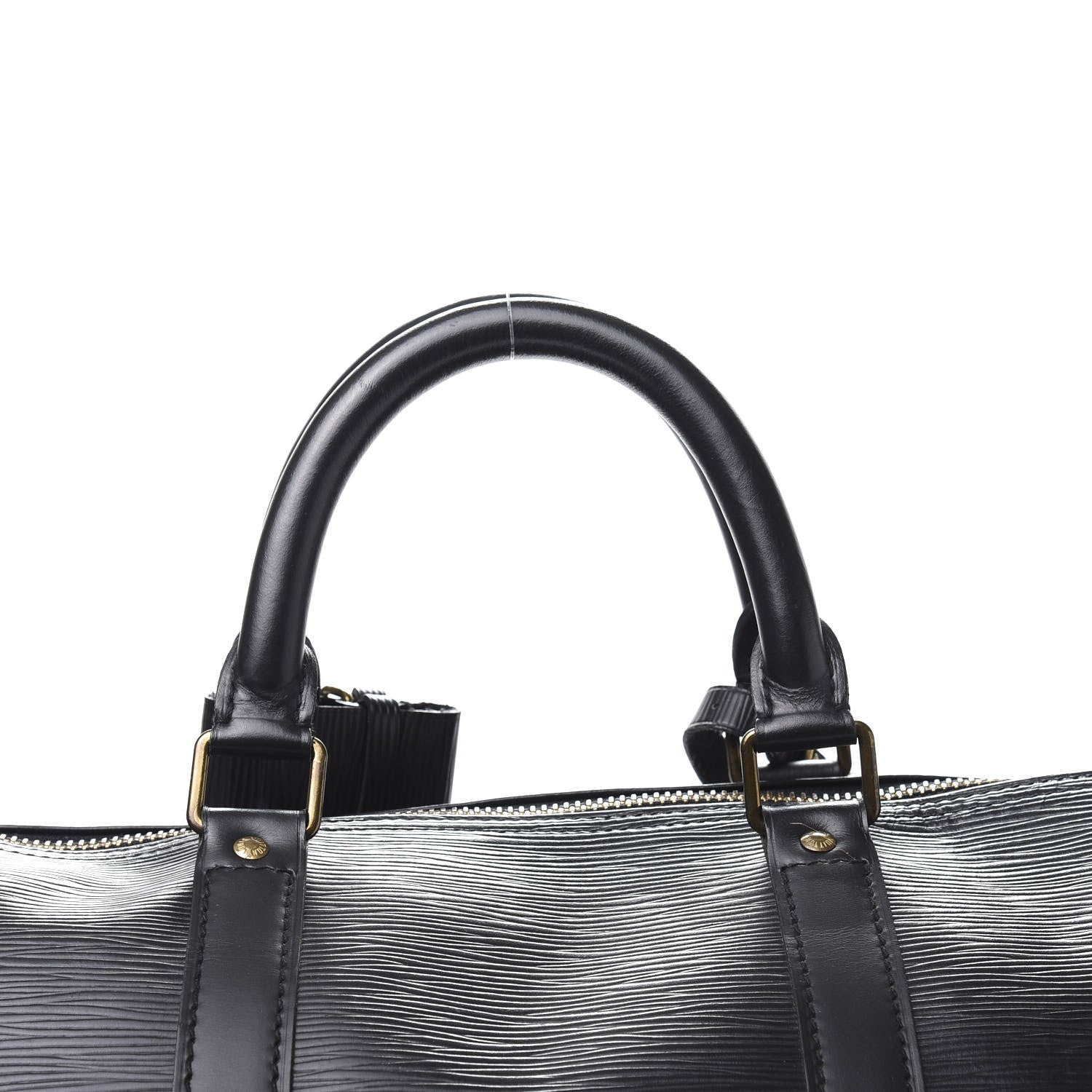Louis Vuitton Epi Keepall 50 Black 10 of 13