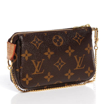 Louis Vuitton Monogram Complice Trunks and Bags Mini Pochette Accessories Beige 3 of 7