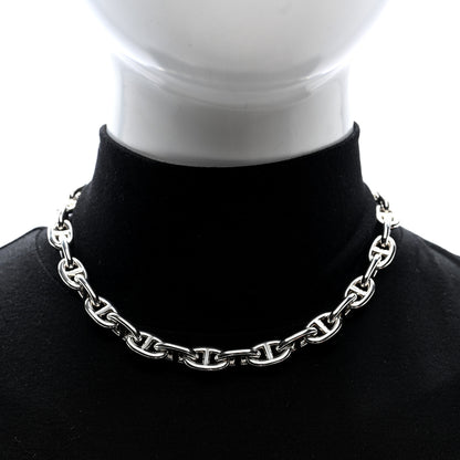 Hermes Sterling Silver GM Chaine D'Ancre Necklace 2 of 4
