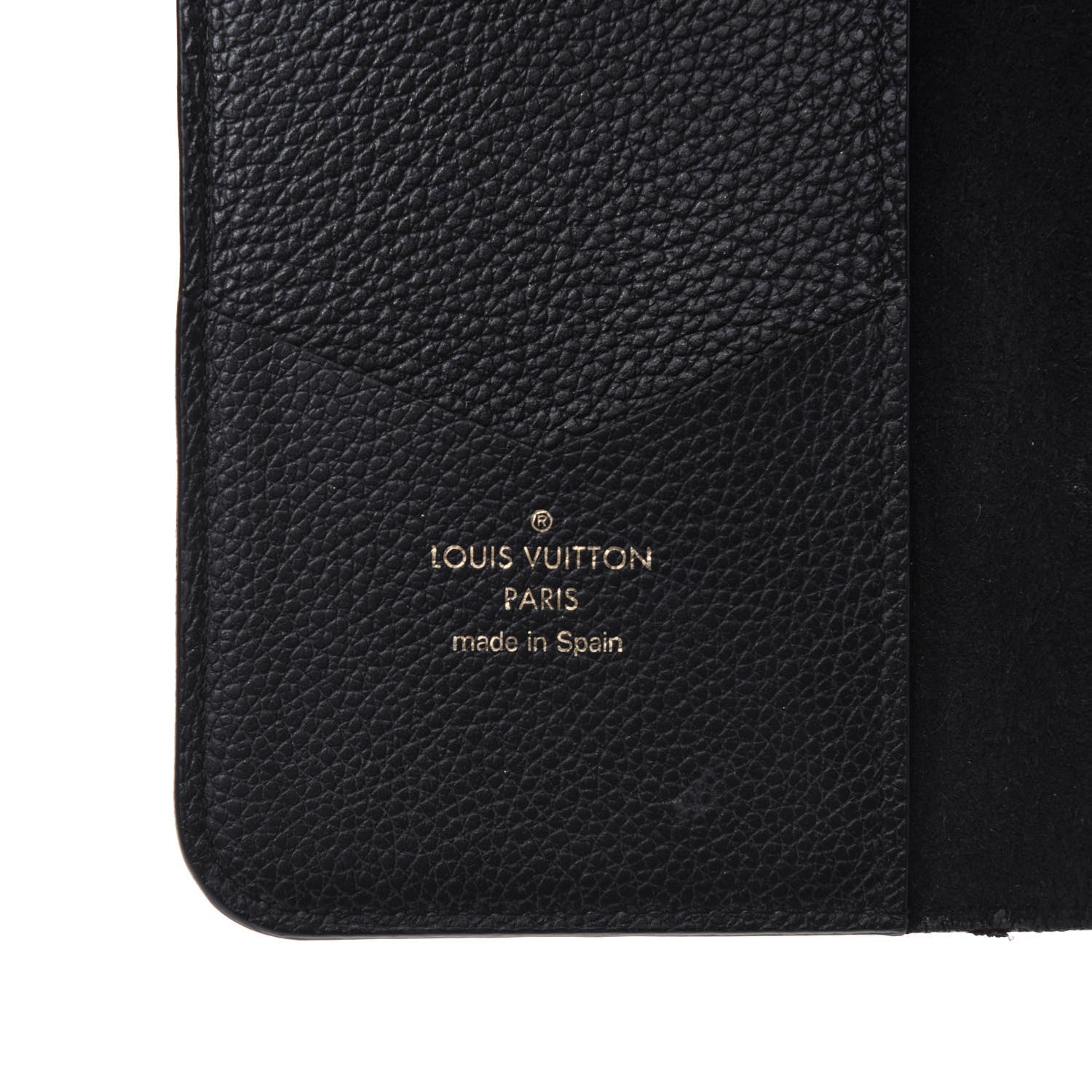 Louis Vuitton Empreinte iPhone X/XS Folio Case Black 6 of 12