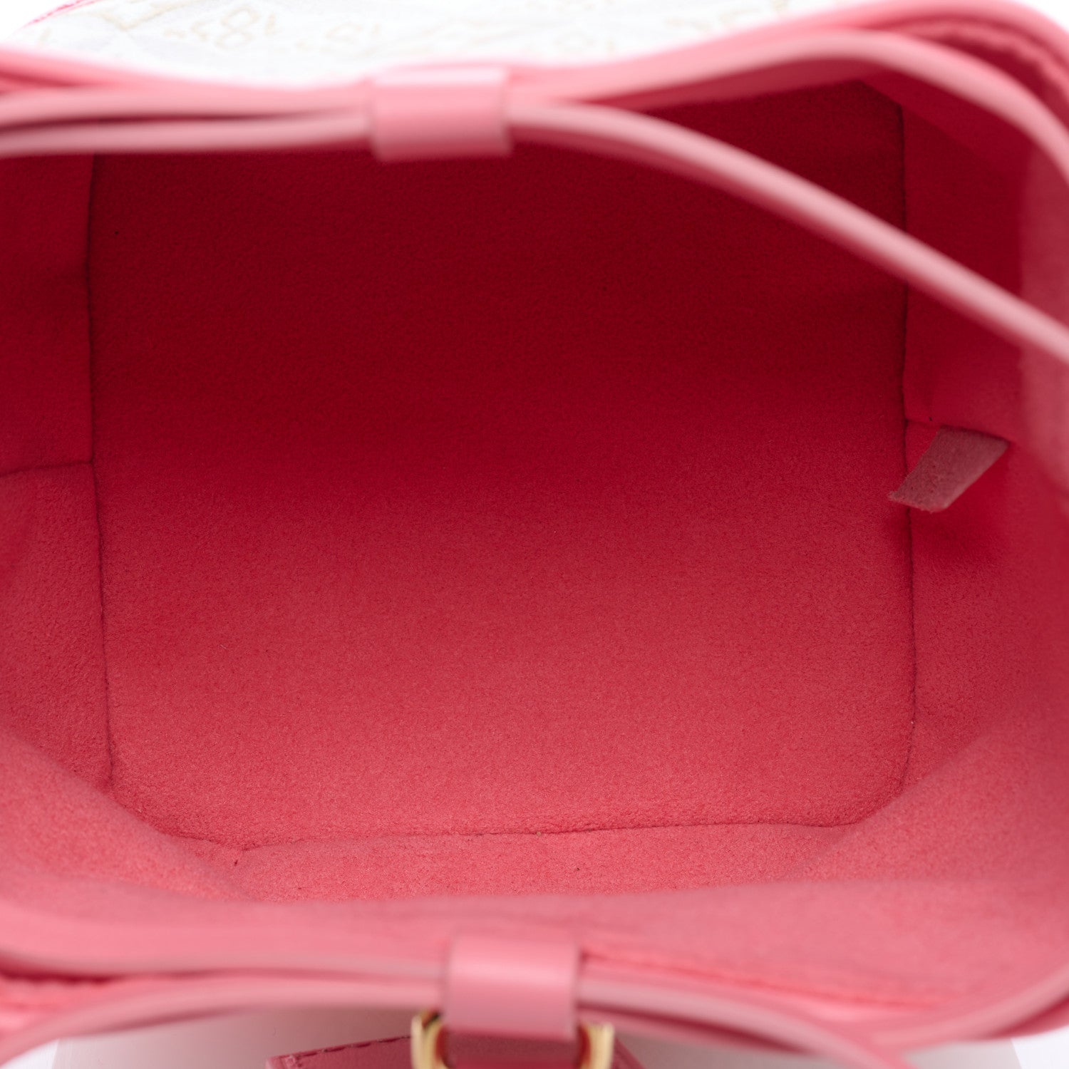 Louis Vuitton Jacquard Since 1854 Noe Purse Ecru Beige Pink 5 of 8