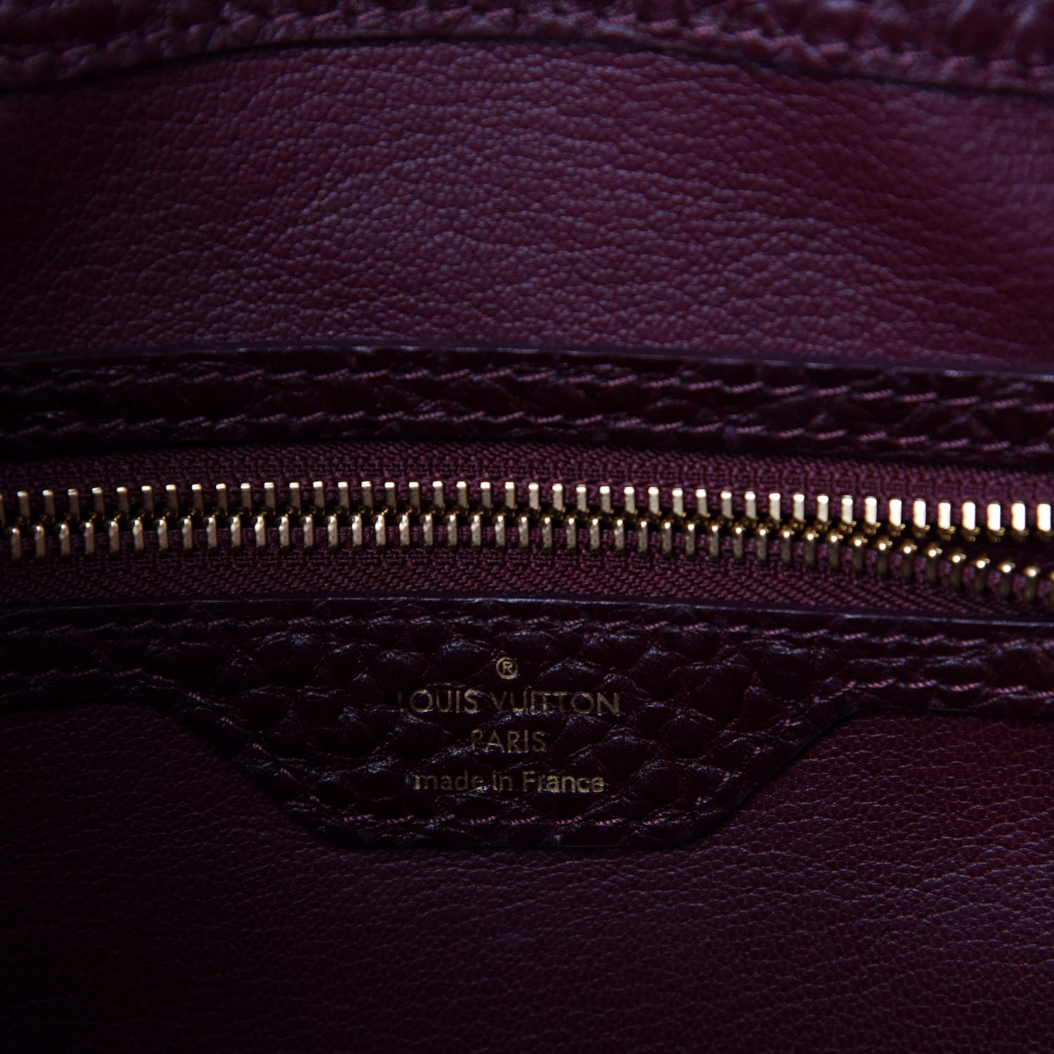 Louis Vuitton Monogram Ostrich Lizard Majestueux PM Bordeaux 8 of 10