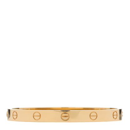Cartier 18K Yellow Gold LOVE Bracelet 17 2 of 9