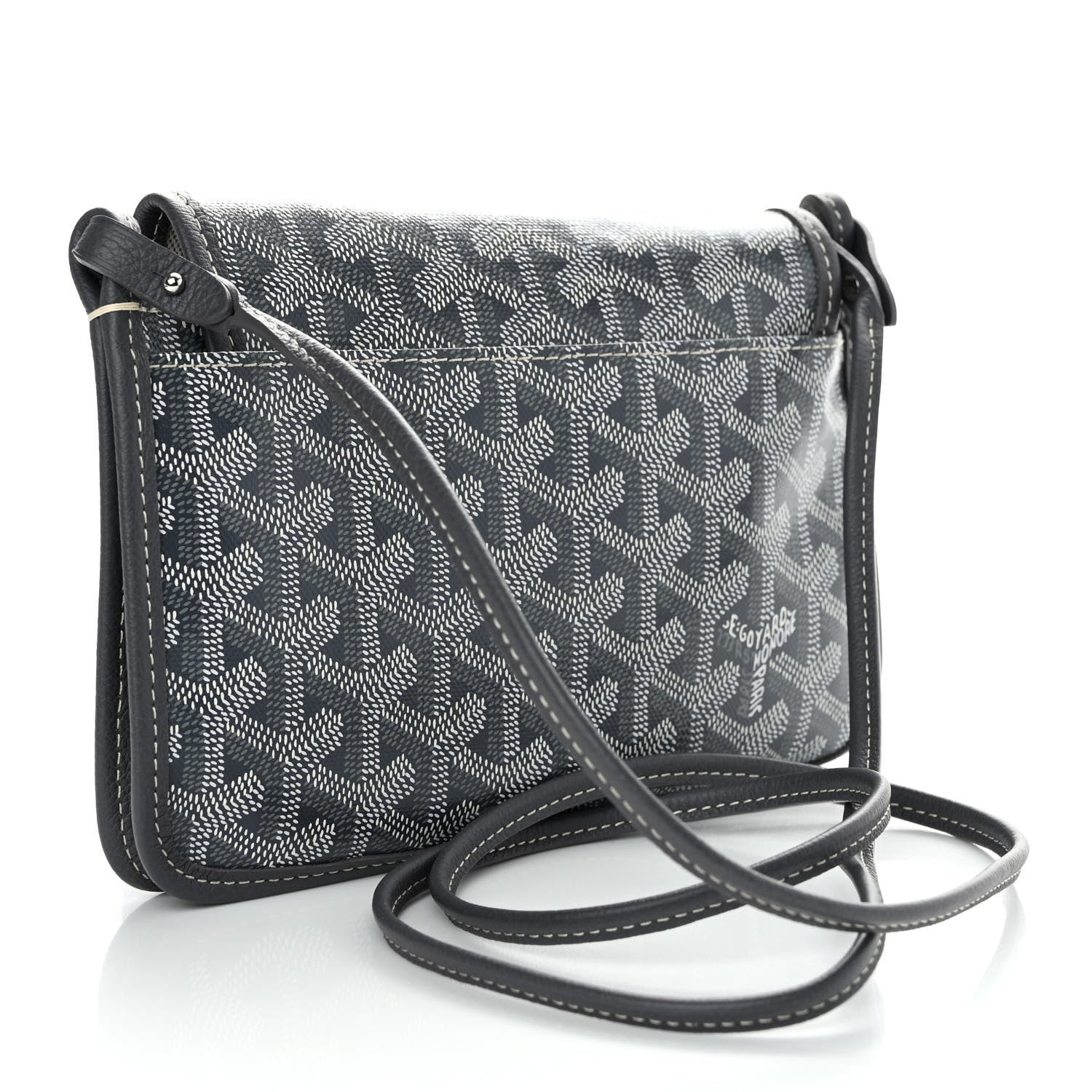 Goyard Goyardine Plumet Wallet Clutch Grey 3 of 10