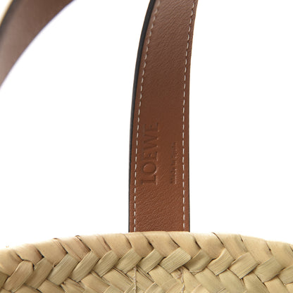 Loewe Raffia Small Basket Tote Bag Natural Tan 8 of 9