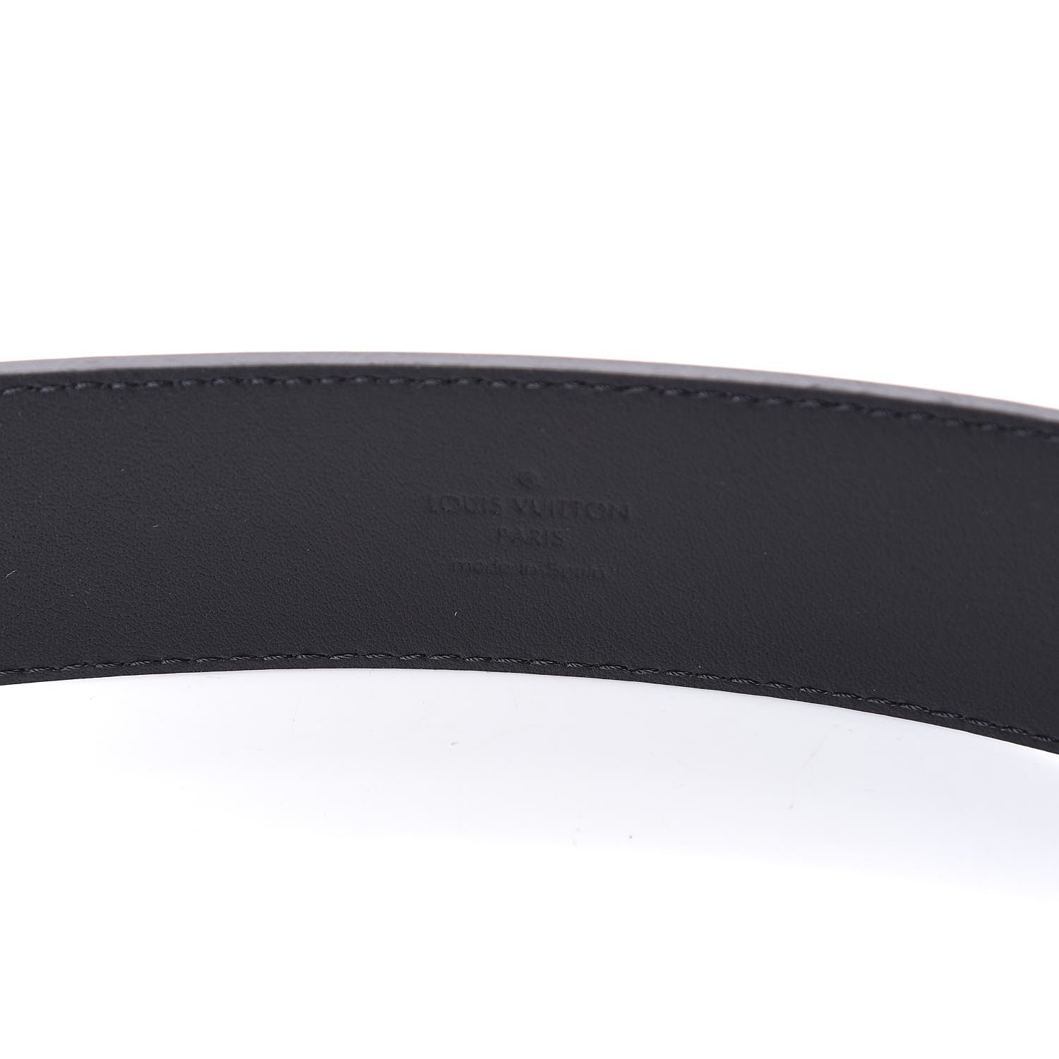 Louis Vuitton Epi LV Initiales Belt 95 38 Black 6 of 6