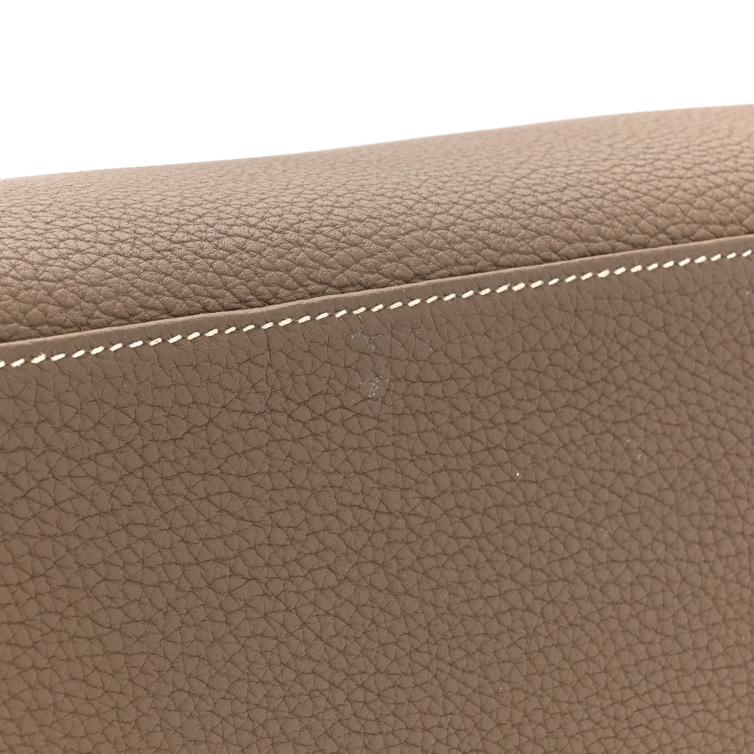 Hermes Togo Kelly Retourne 35 Etoupe 13 of 18