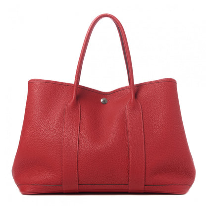 Hermes Vache Country Garden Party 36 MM Rouge Casaque 1 of 8