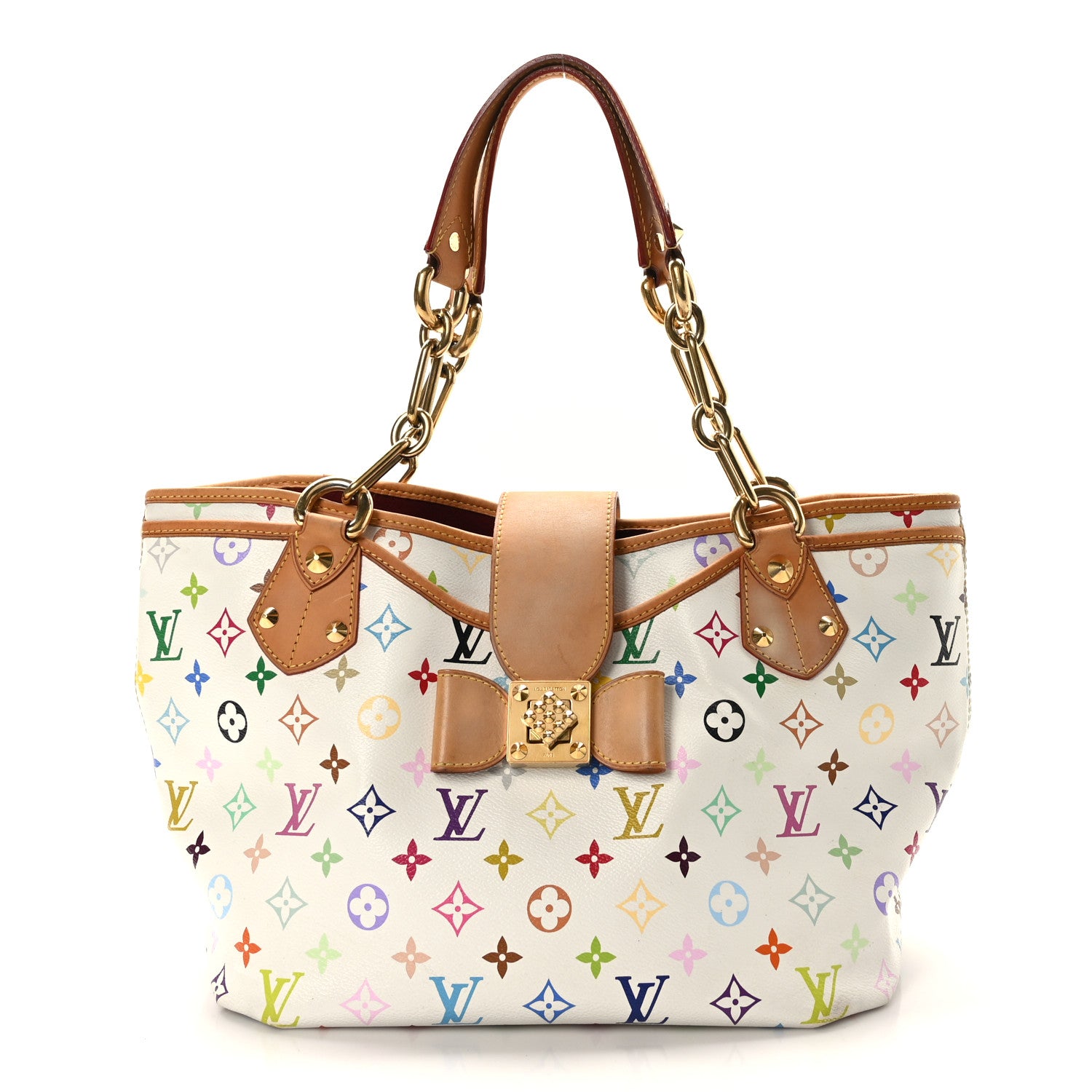 Louis Vuitton Monogram Multicolor Annie GM White 1 of 10