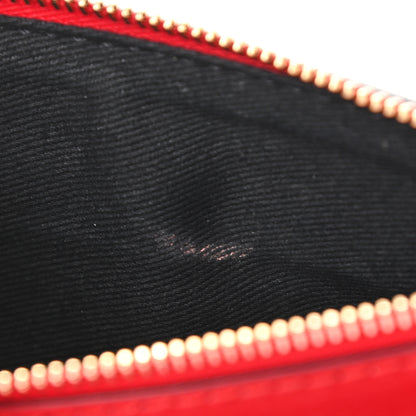 Versace Calfskin Medusa Wallet on Chain Crossbody Pink Red 13 of 15