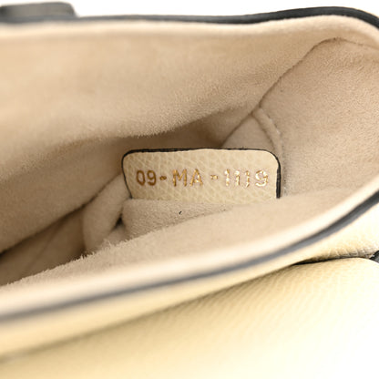 Christian Dior Grained Calfskin Mini Saddle Bag White 7 of 10