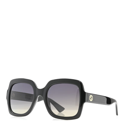 Gucci Acetate Square Frame Sunglasses GG1337S Black 1 of 8