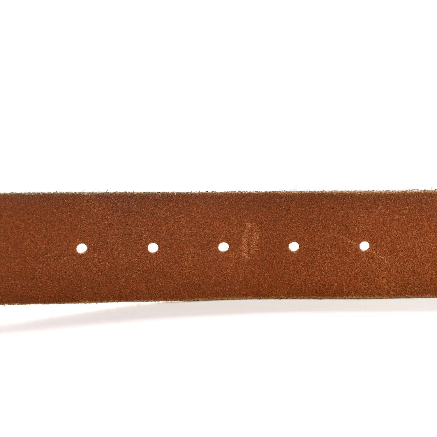 Gucci Faded Calfskin Double G 40mm Belt 115 46 Cuir 4 of 7
