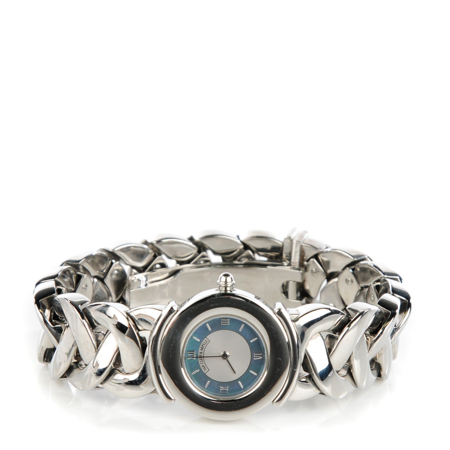 Van Cleef & Arpels Stainless Steel 24mm Signature Quartz Watch 2 of 7
