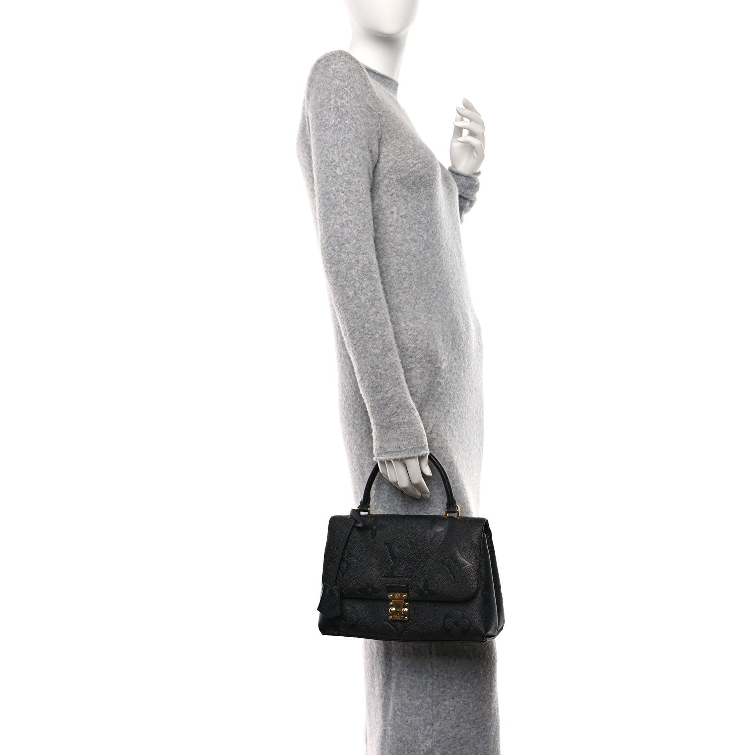 Louis Vuitton LOUIS VUITTON Empreinte Monogram Giant Madeleine MM Black 2 of 11