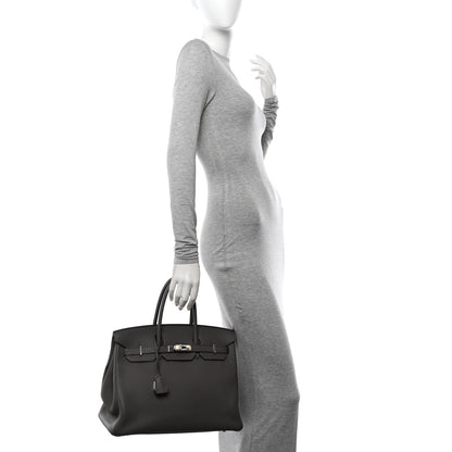 Hermes Togo Birkin 35 Etain 2 of 11