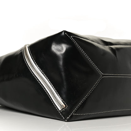 Proenza Schouler Calfskin Large Cire Zip Hobo Black 9 of 17