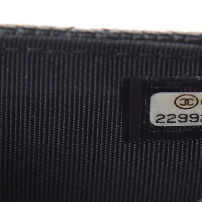 Chanel Caviar Quilted Flap Card Holder Black 8 of 9