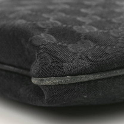 Gucci Monogram Medium New Britt Hobo Black 9 of 12