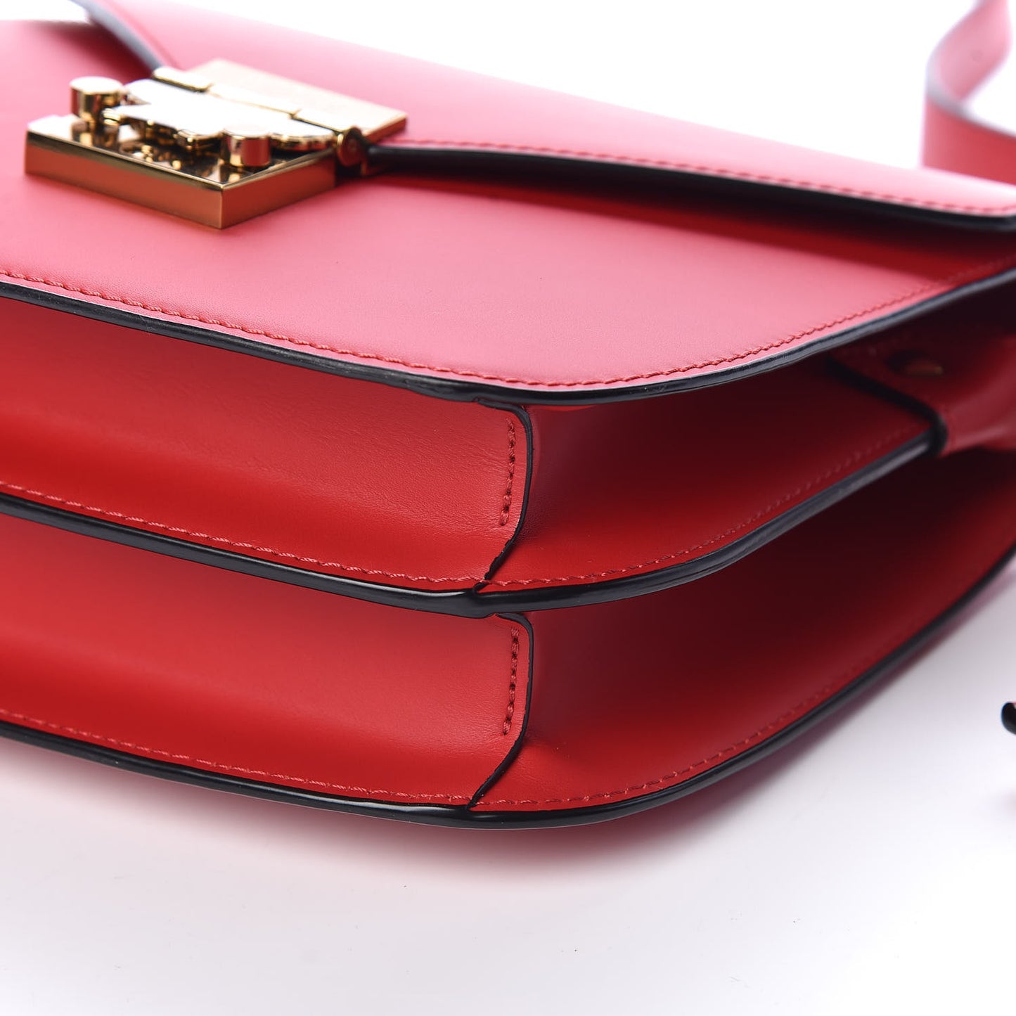 Calfskin Patricia Crossbody Bag Red