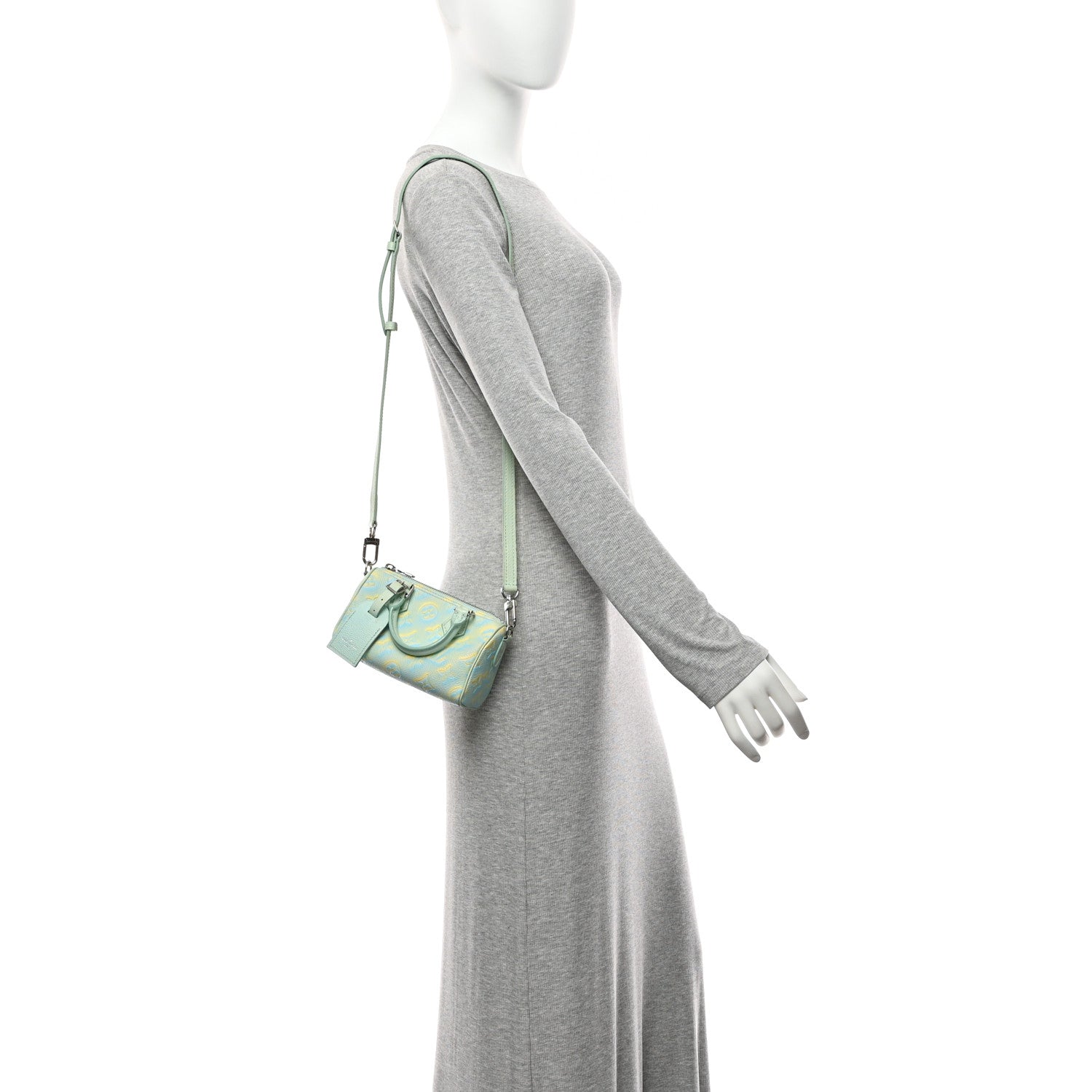 Louis Vuitton Empreinte Monogram Summer Stardust Nano Speedy Water Green 3 of 17