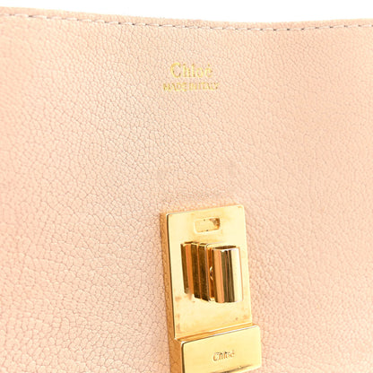 Chloe Grained Lambskin Mini Drew Shoulder Bag Abstract White 11 of 11