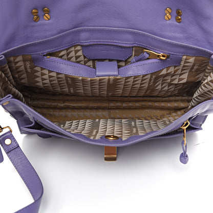 Proenza Schouler Lambskin Medium PS1 Satchel Berry 5 of 10