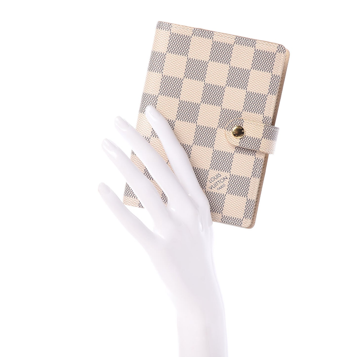 Damier Azur Small Ring Agenda Cover
