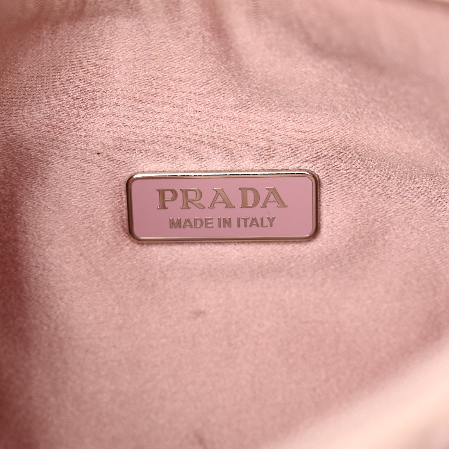 Prada Satin Crystal Mini Re-Edition 2000 Bag Alabastro 6 of 13
