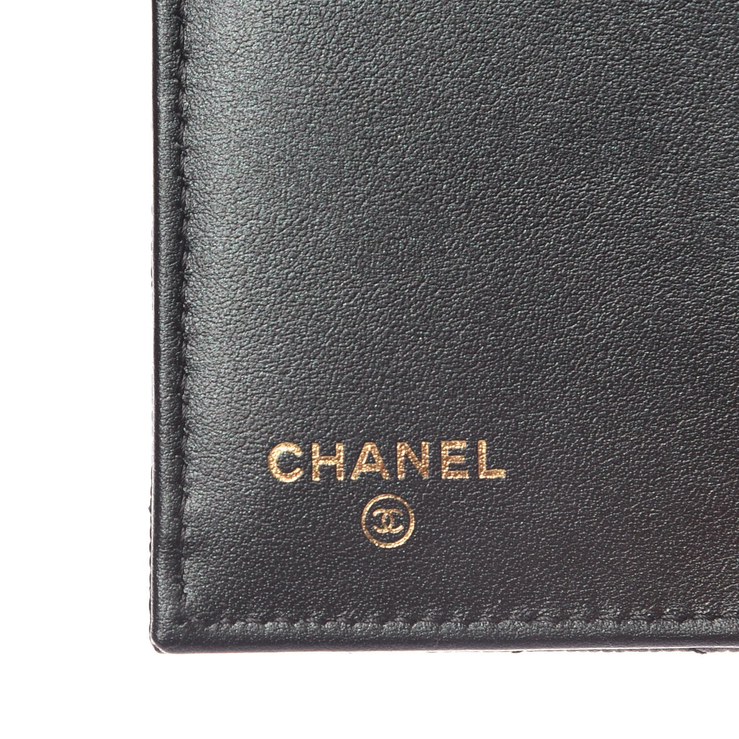 Chanel Iridescent Caviar Quilted Small Flap Wallet Black 6 of 9