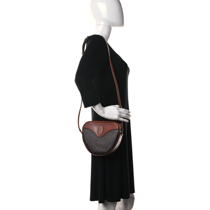 Saint Laurent Canvas Smooth Calfskin Le Monogramme Coeur Crossbody Chestnut 2 of 10