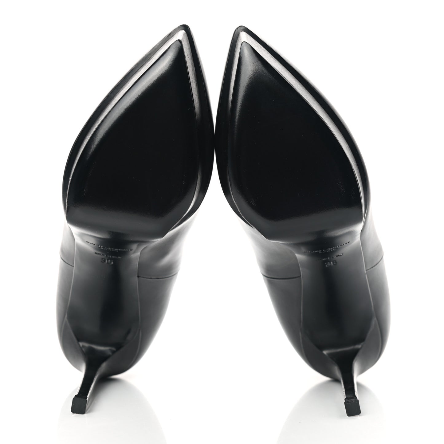 Calfskin Classic Paris Ela 110 Ankle Boots 36 Black