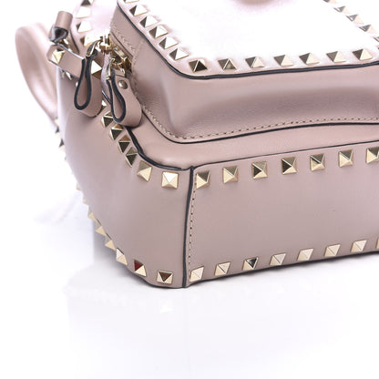 Valentino Garavani Calfskin Mini Rockstud Backpack Poudre 6 of 8