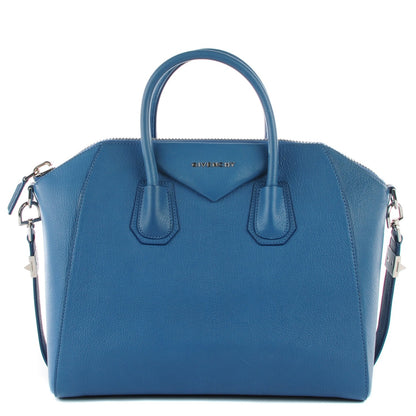 Givenchy Sugar Goatskin Medium Antigona Medium Blue 1 of 10