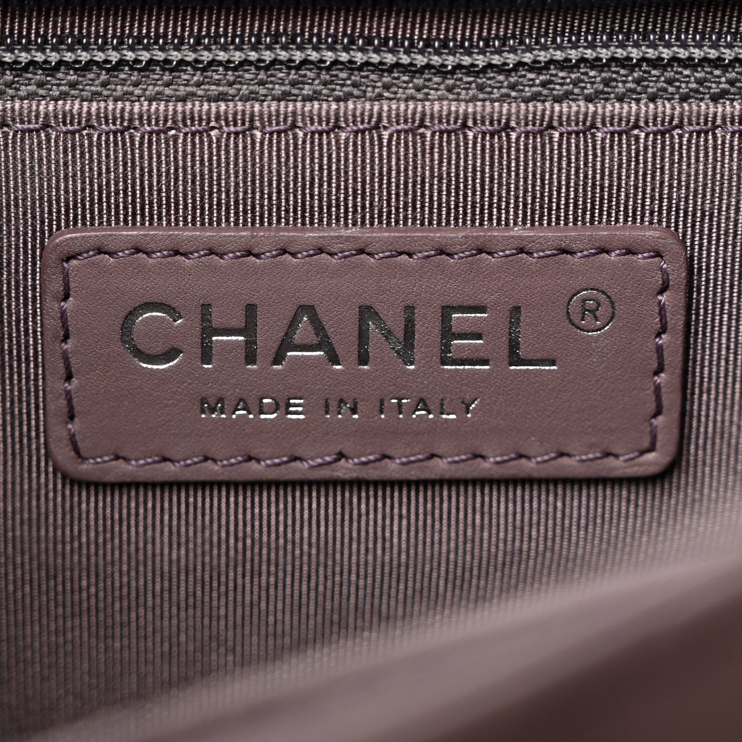Chanel Calfskin Quilted Large Double Chained Messenger Flap Grey 6 of 10